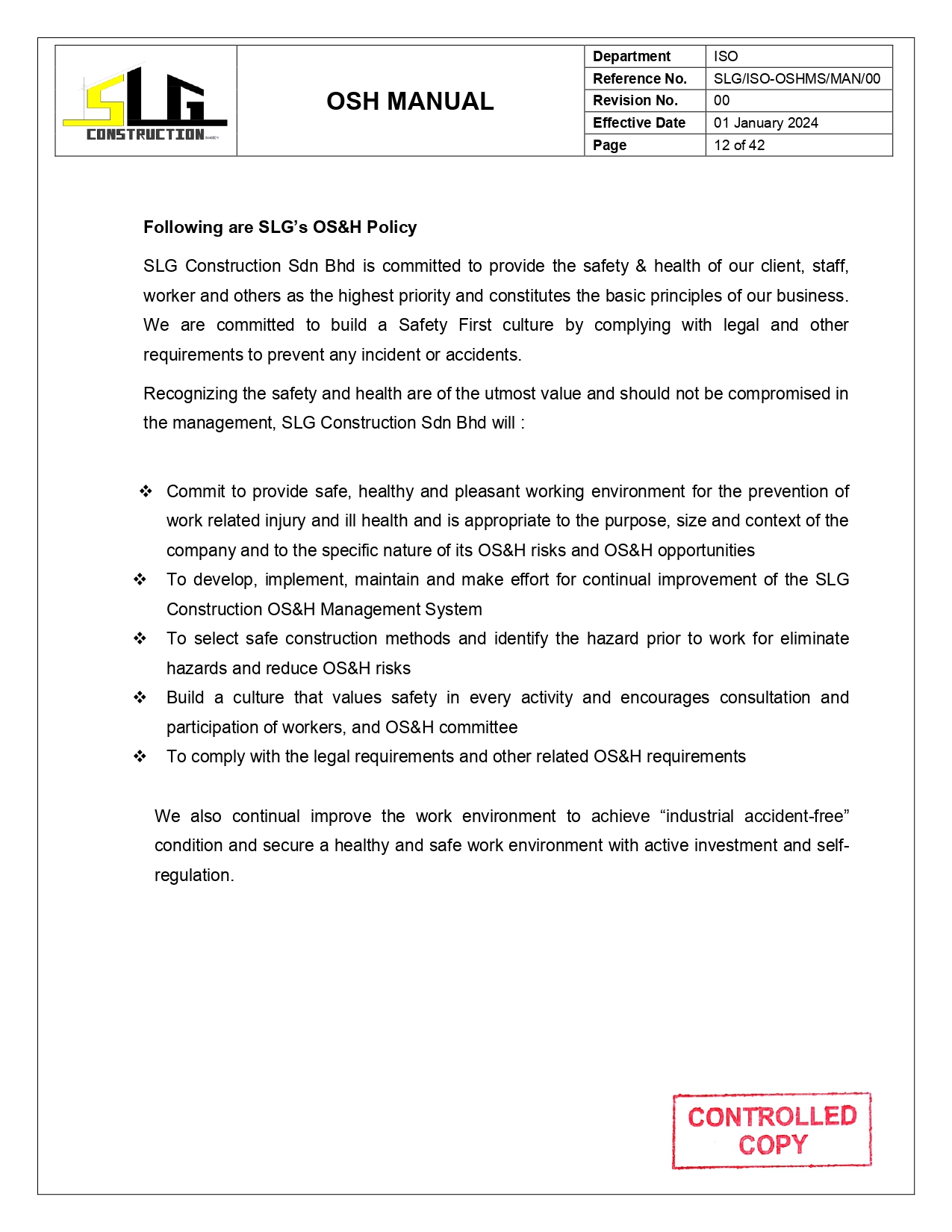 OSH Manual Page 14